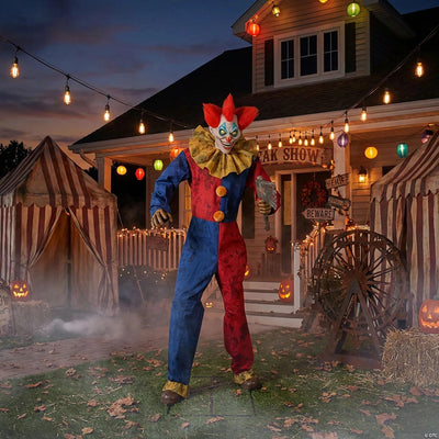7 Ft. 3" Animated The Axe-Wielding Clown