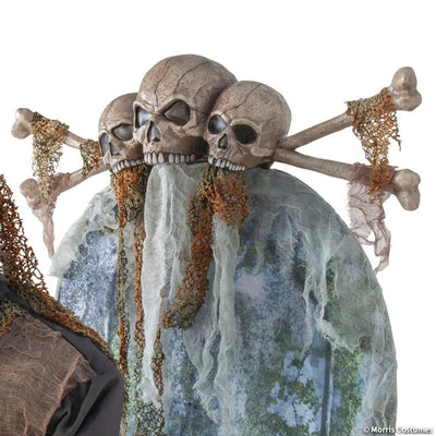 Animated Soul Collector - 7 Ft - Light-Up Halloween Prop
