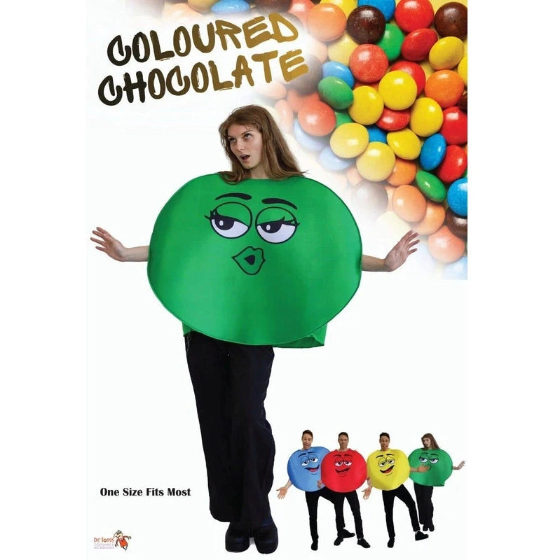 Coloured Chocolate Costume - Green