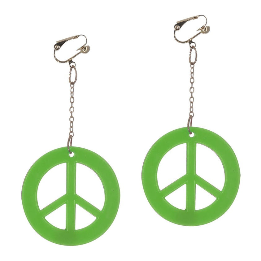 Neon Green CND Earrings