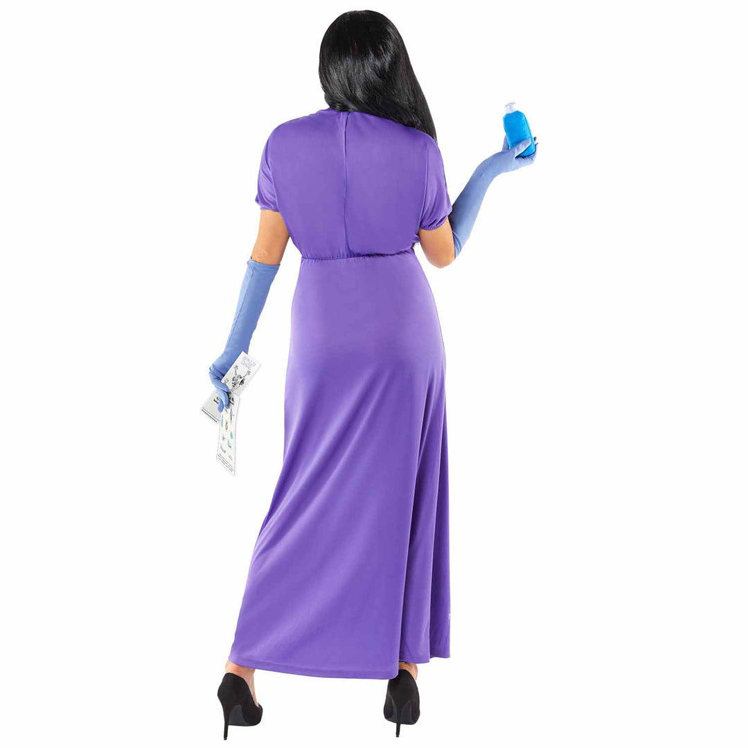 Full body image of Roald Dahl Grand High Witch Costume for girls