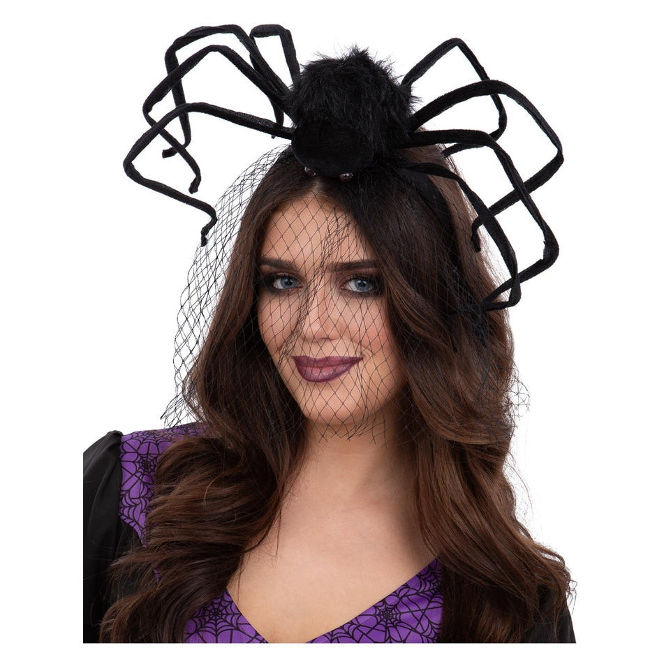 Black Spider Headband