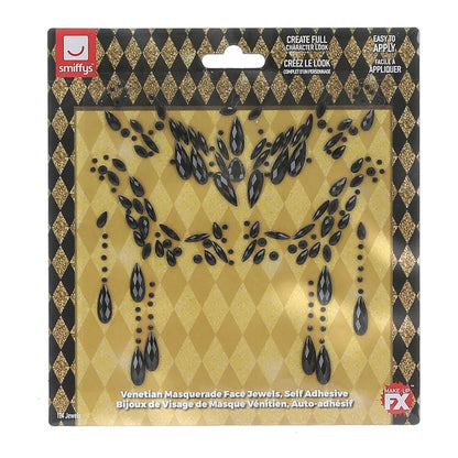 Venetian Masquerade Face Jewels