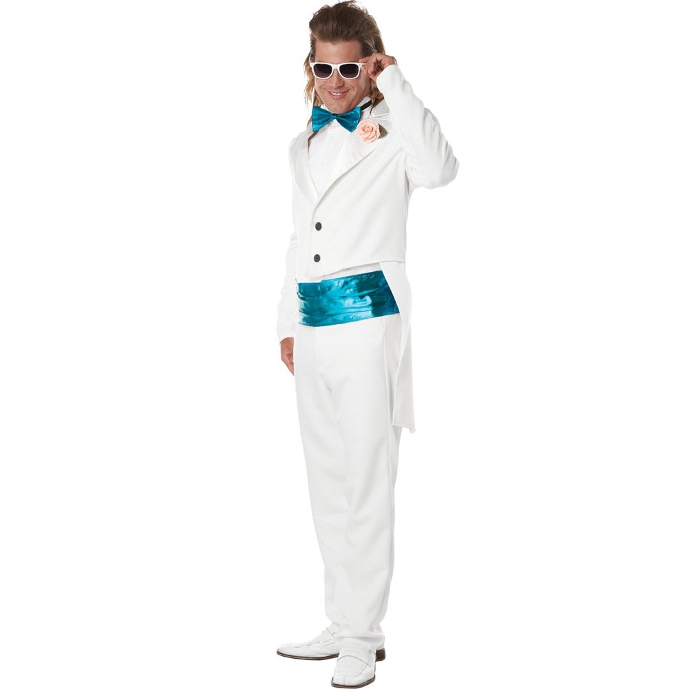 80's Prom Date Men's Costume Retro Attire for Themed Parties
