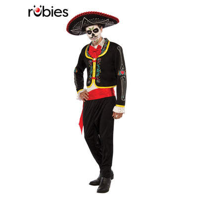 Day Of The Dead Senor Costume Size Standard