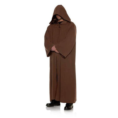Brown Hooded Cloak Adult