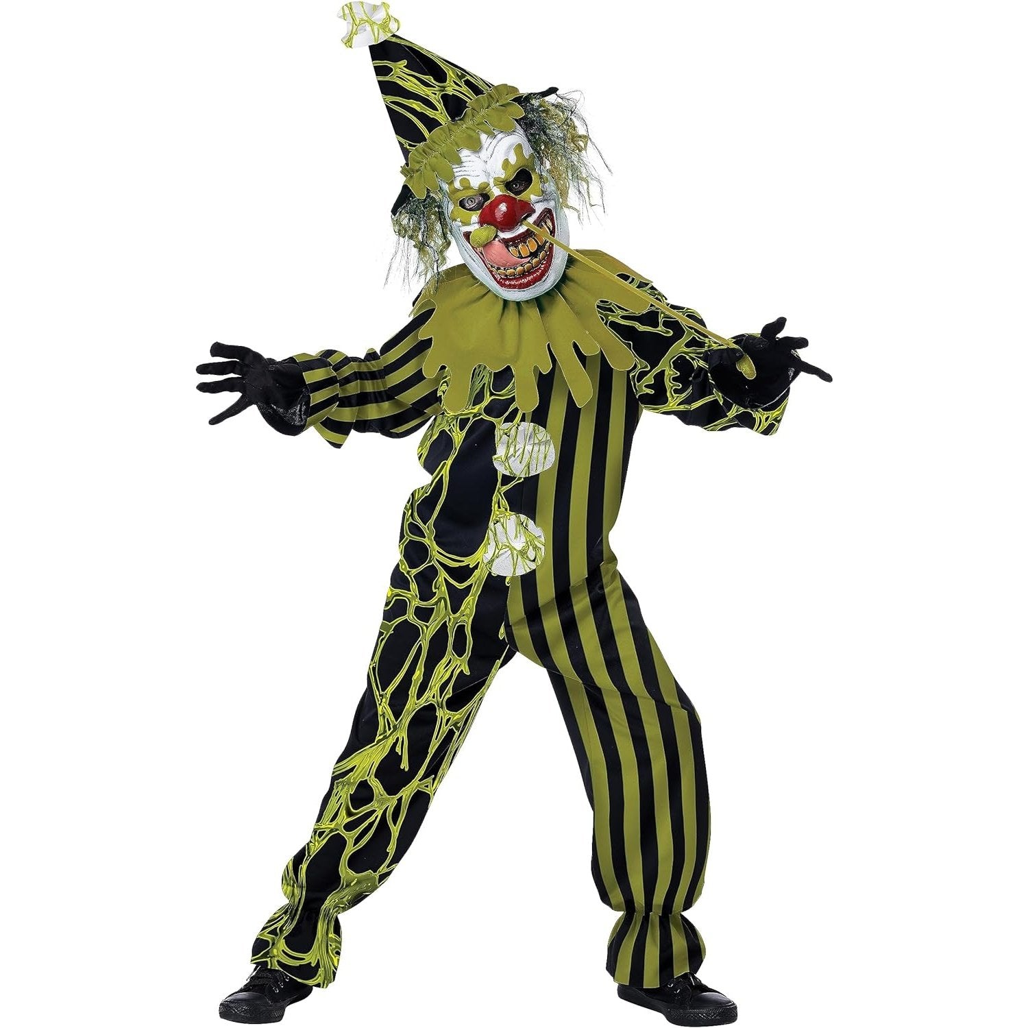 Colorful and playful Boogers The Clown / Child product for kids birthday parties and events