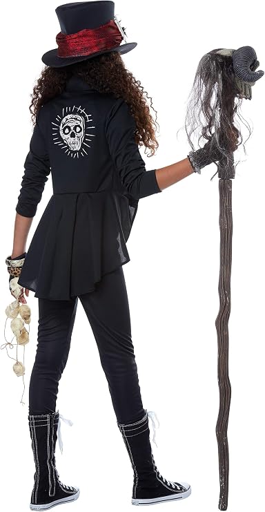 Voodoo Witch Doctor Girls Costume