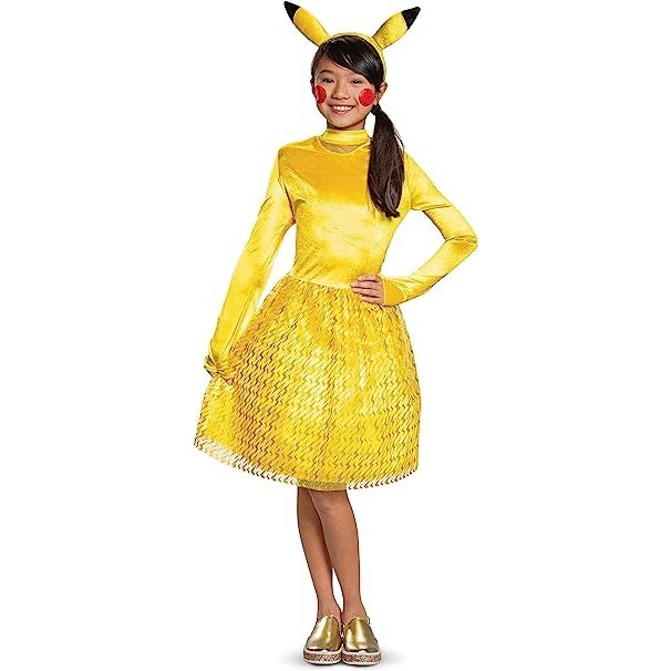 Pikachu Girl Classic Costume Child.