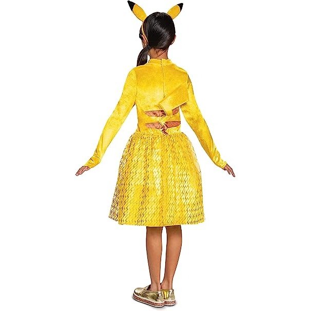 Pikachu Girl Classic Costume Child.