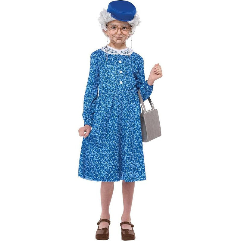 Little Old Lady Kids Costume