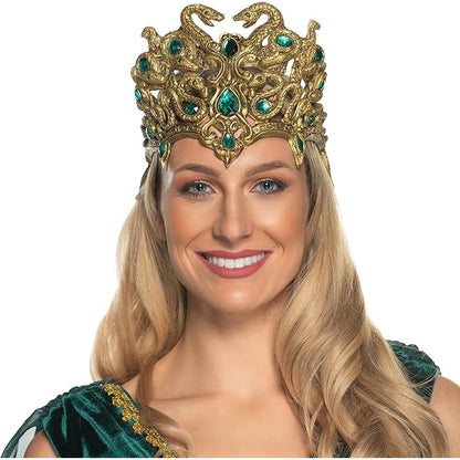 Medusa Snake Headpiece with Jewels