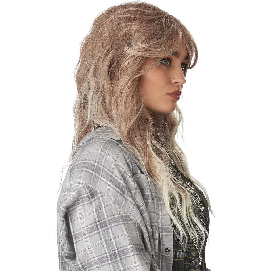 Boho Wavy Wig, Blonde Ombre