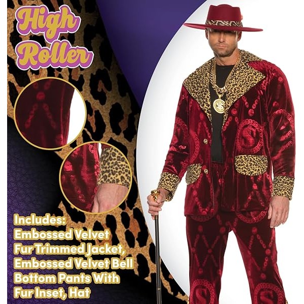Pimp High Roller Adult Costume
