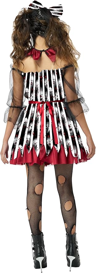 Sinister Clown Women's Costume