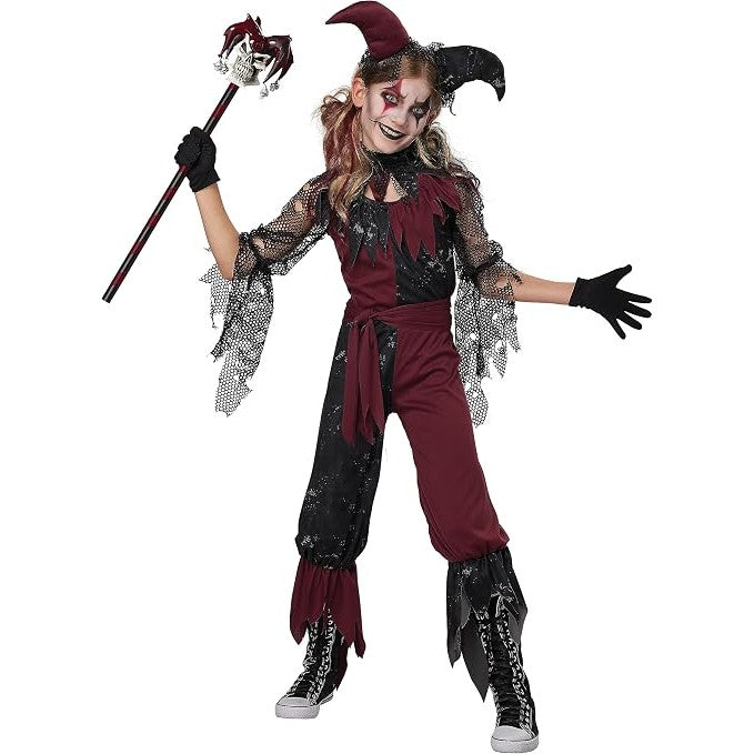 Sinister Jester Girls Costume
