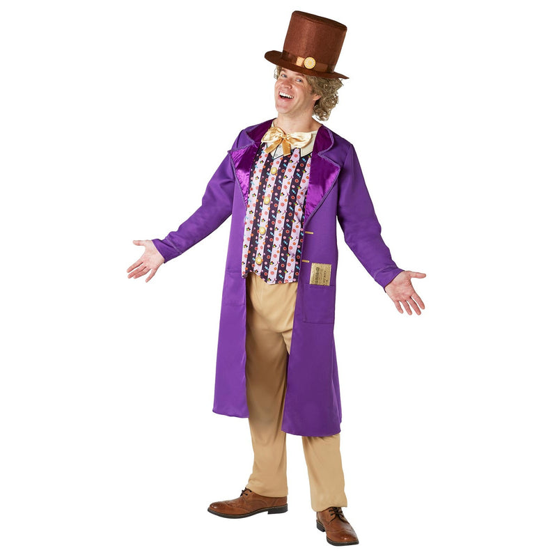 Willy Wonka Deluxe Costume Size Xl