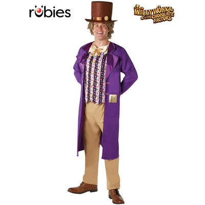 Willy Wonka Deluxe Costume Size Std