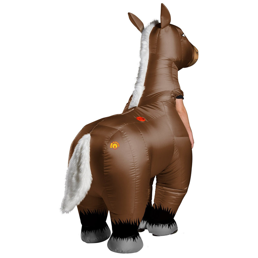 MR HORSEY INFLATABLE HORSE COSTUME, ADULT.