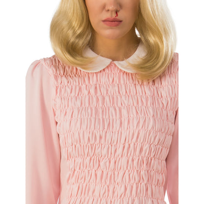 Stranger Things Eleven Pink Dress Costume, Adult