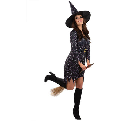 Moon and Stars Witch Costume