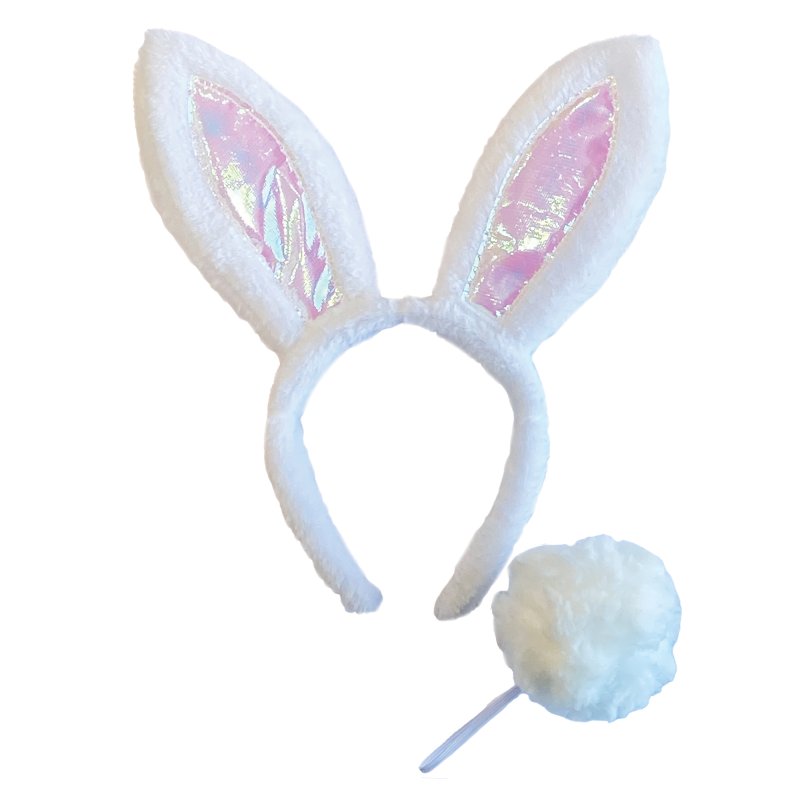 Bunny Headband and Tail Kit