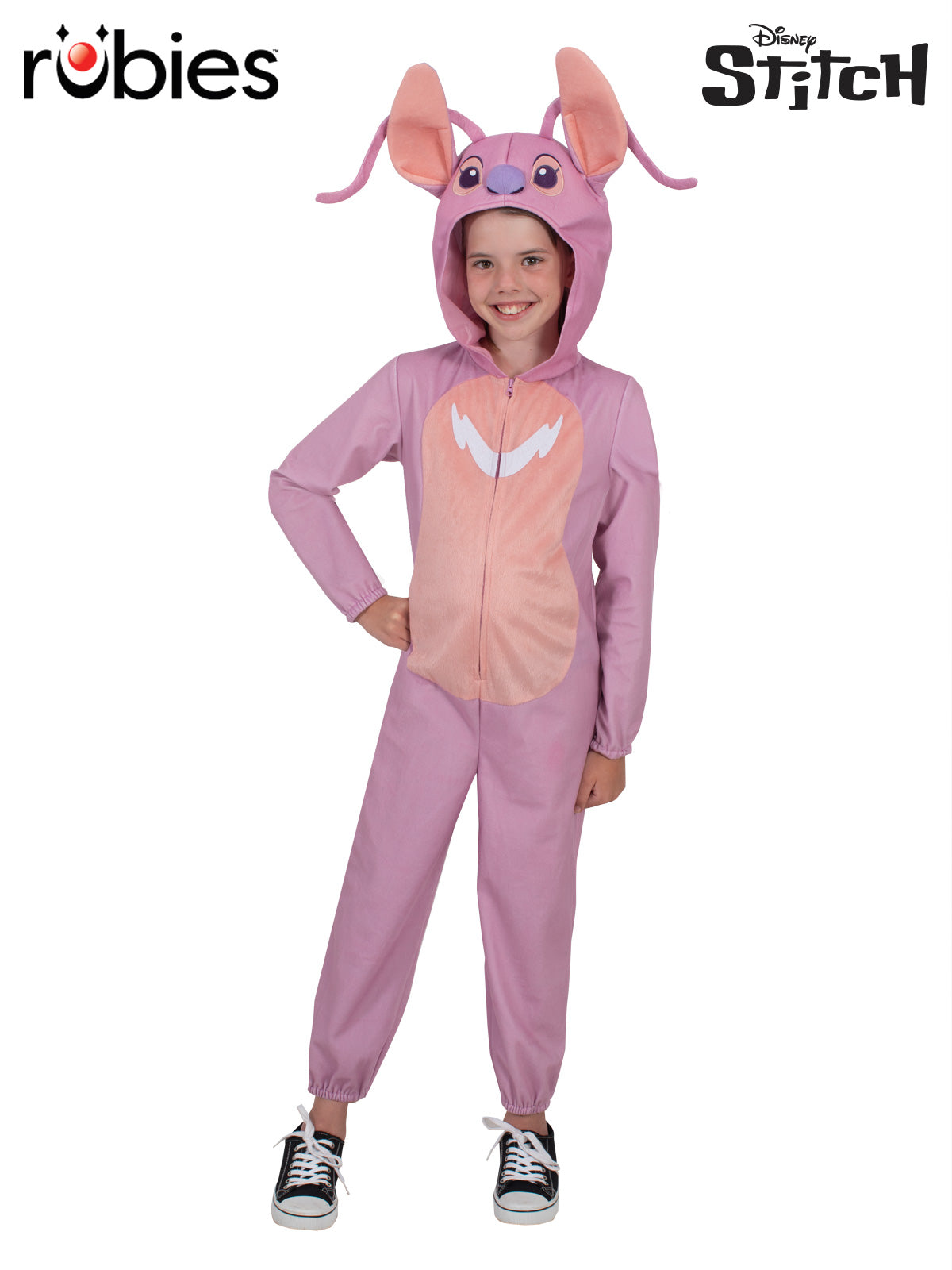 Angel (Lilo & Stitch) Hooded Onesie Costume, Child