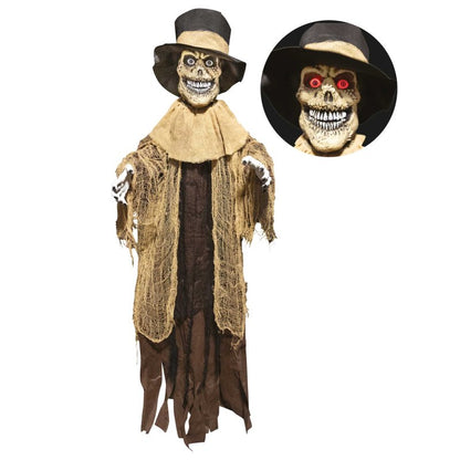 Animated Grinning Talking Hanging Reaper
