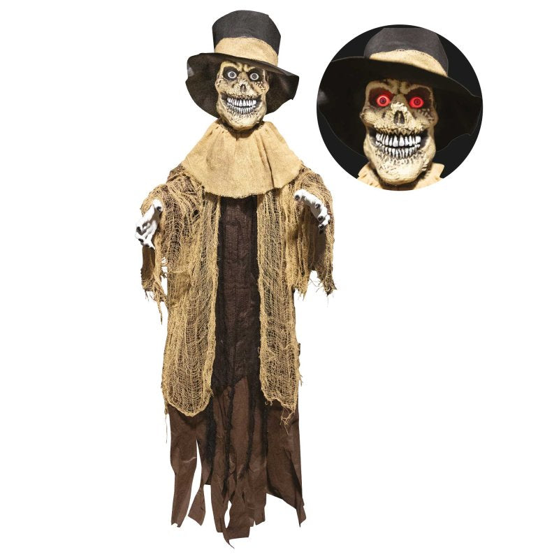 Animated Grinning Talking Hanging Reaper
