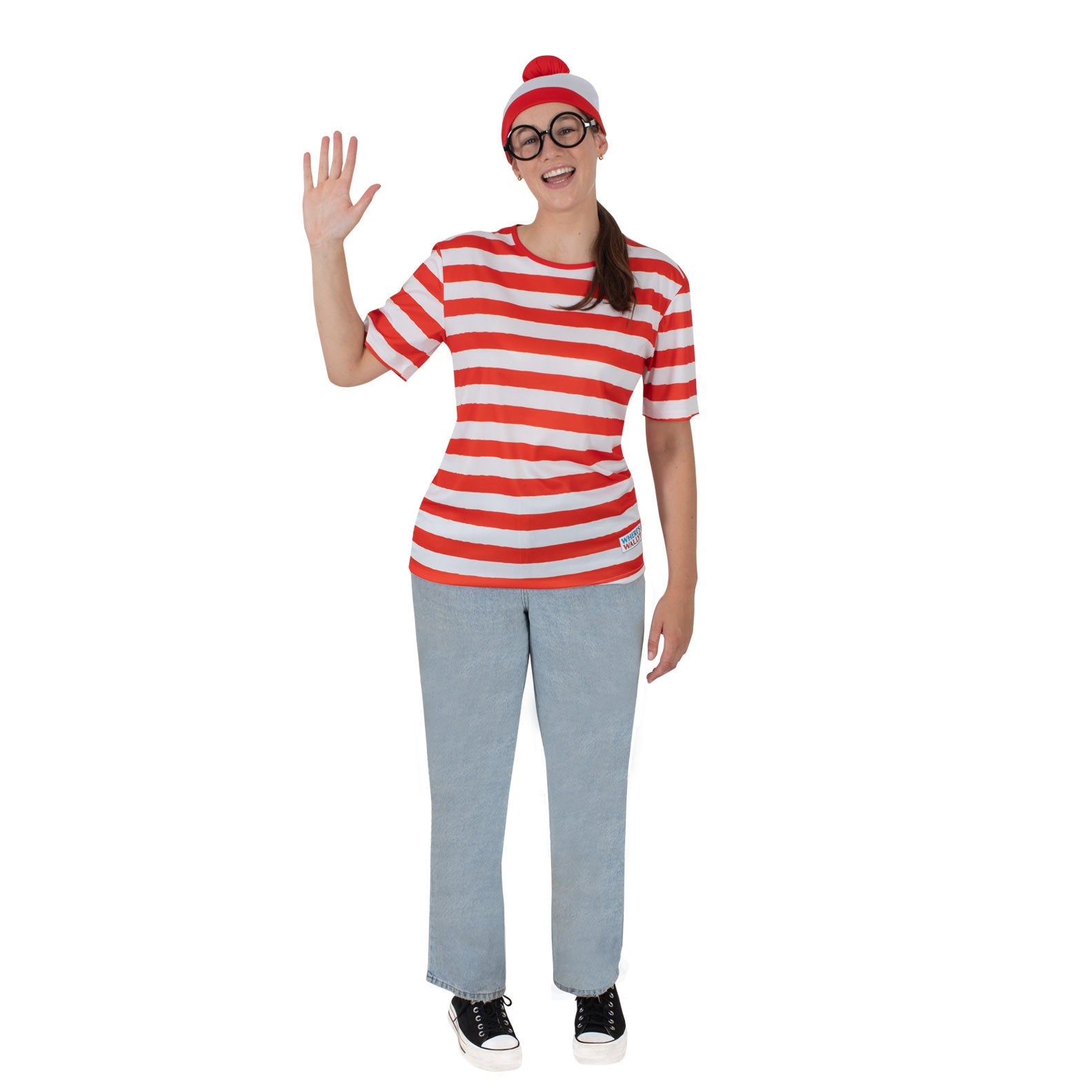 Where's Wally Costume, Adult