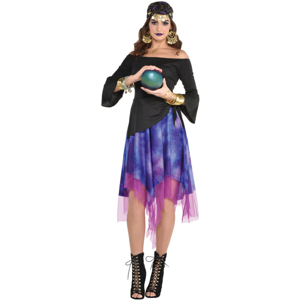 Fortune Teller High-Low Dress, Adult