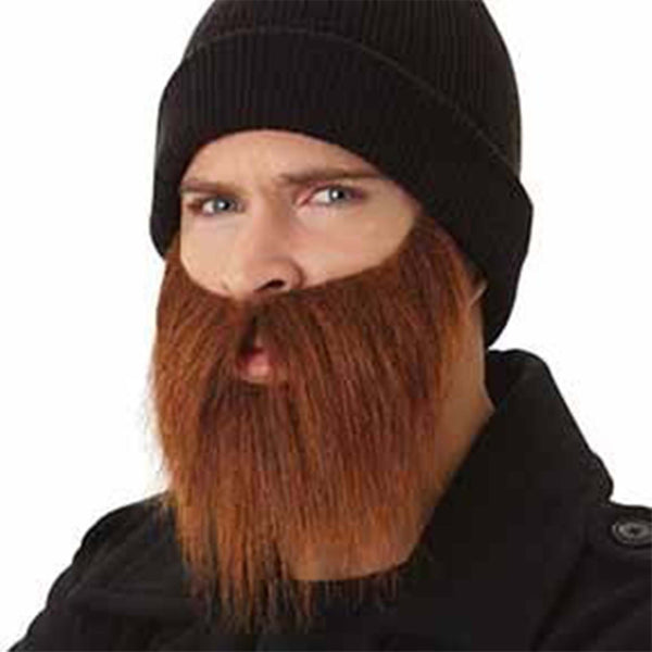 Fearsome Moustache & Beard - Brown