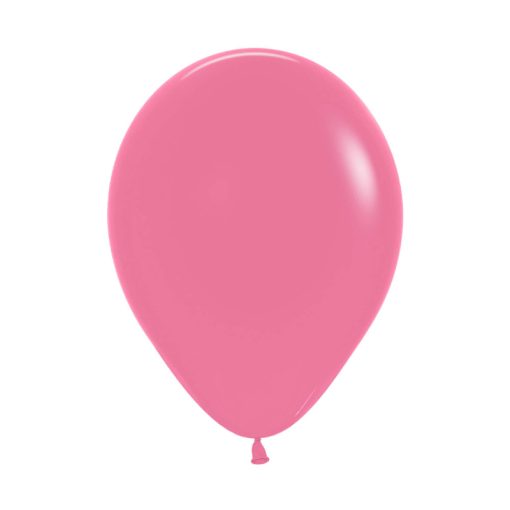 Round Balloon 30cm Rose Pink, Uninflated