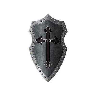 Medieval Crossbone Shield.