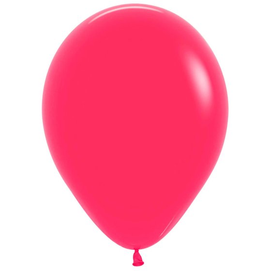 Round Balloon 30cm Raspberry, Uninflated