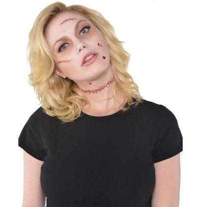 Stitches Temporary Tattoos