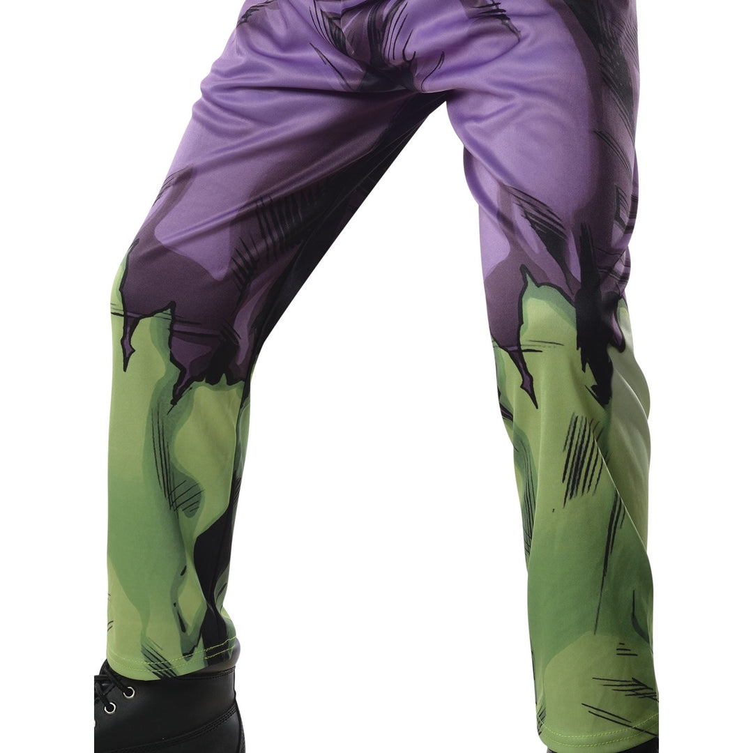  High-Quality Children's Hulk Costume with Detachable Cape and Pants