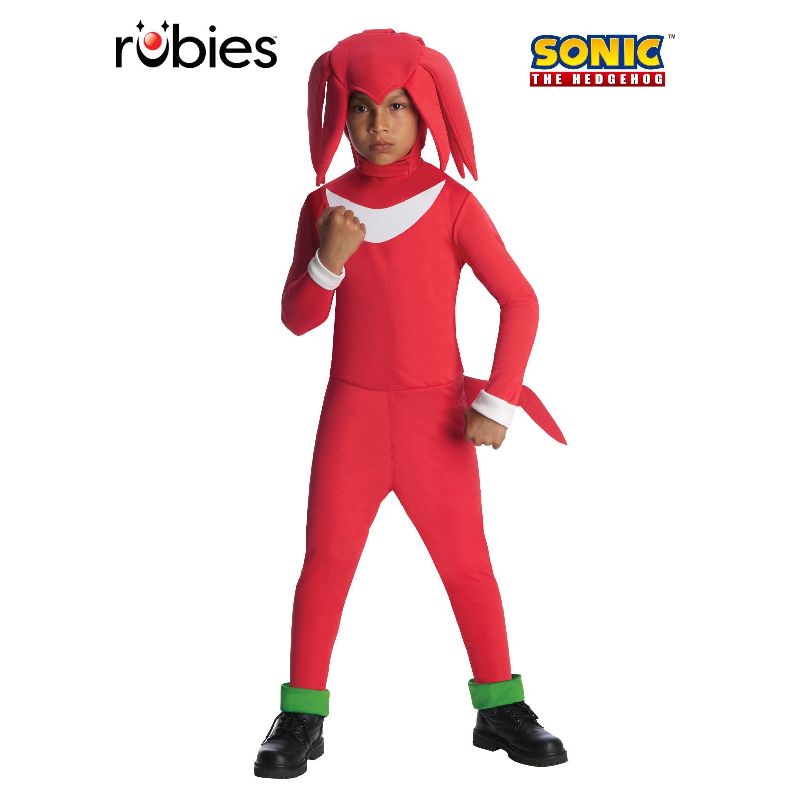 Knuckles "Sonic The HedgeHog" Deluxe Costume, Child