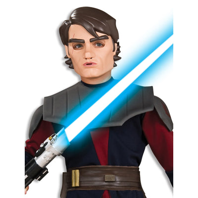 Anakin Skywalker Deluxe Child Size L costume with Jedi robe and lightsaber