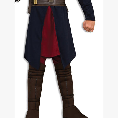 High-quality Anakin Skywalker costume for kids with detailed features