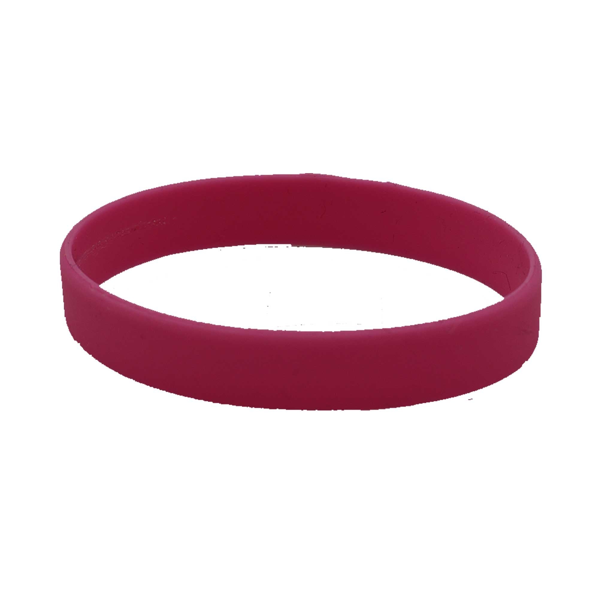 Silicone Wristbands - Pink