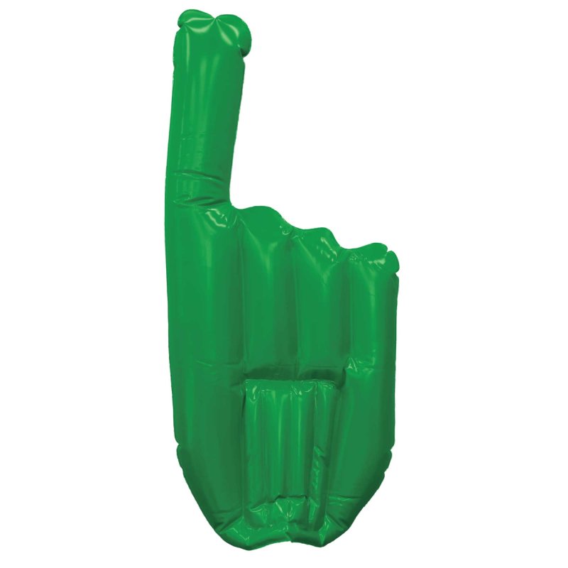 Inflatable Hand Green