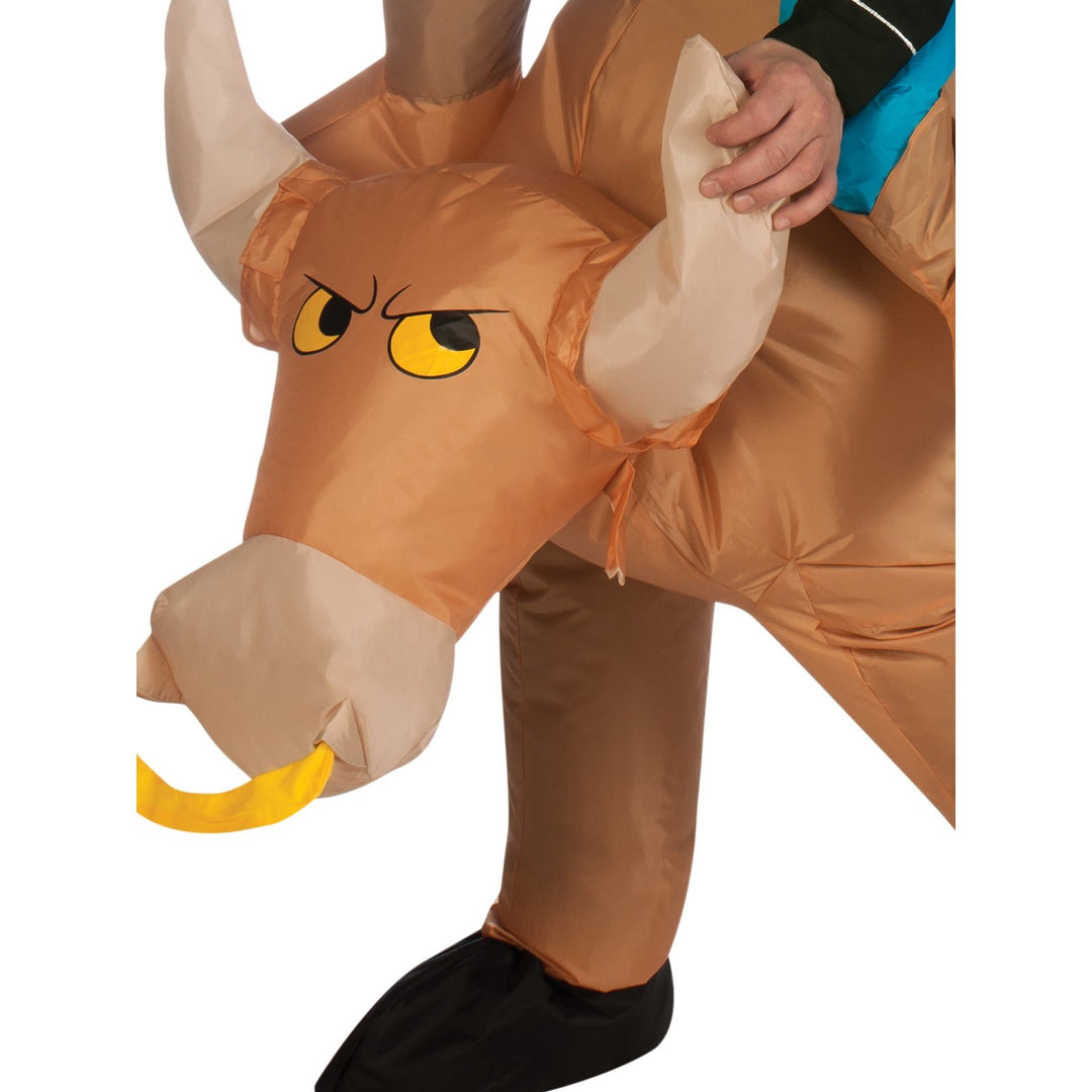 Bull Rider Inflatable Costume with Hat & Neckerchief - Rubie's