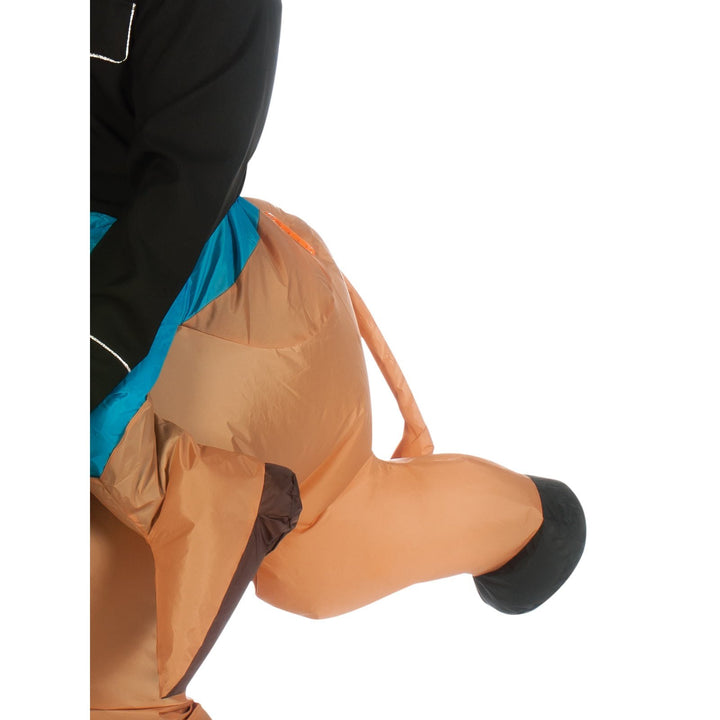 BULL RIDER INFLATABLE COSTUME, ADULT.