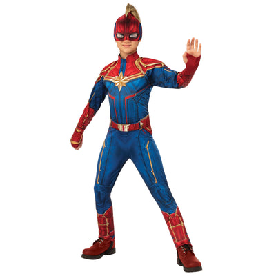 Captain Marvel Deluxe Hero Costume, Child