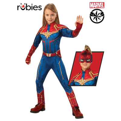 Captain Marvel Deluxe Hero Costume, Child