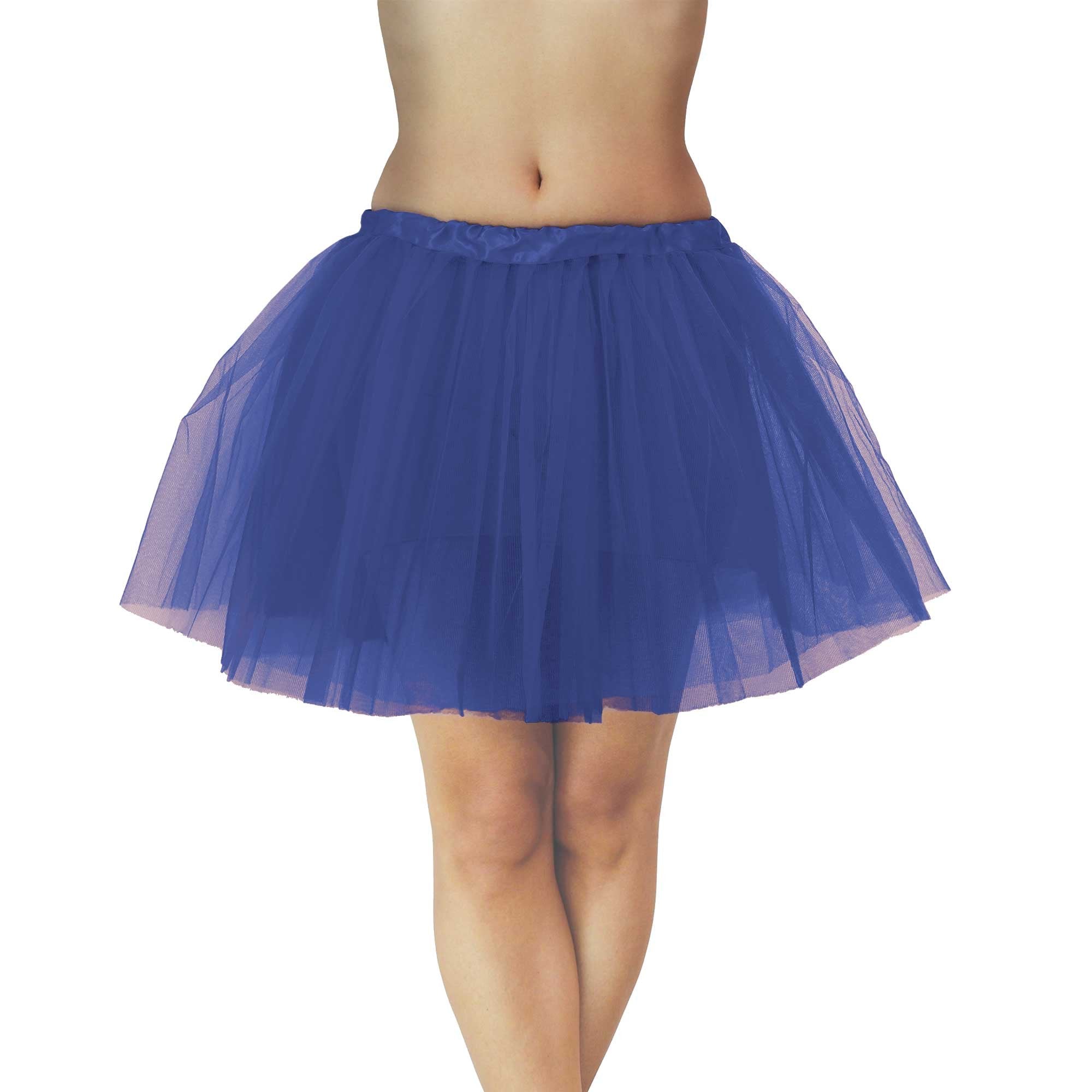Blue Long Adult Tutu