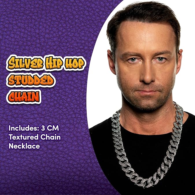 Adult Silver Diamond Chain Necklace