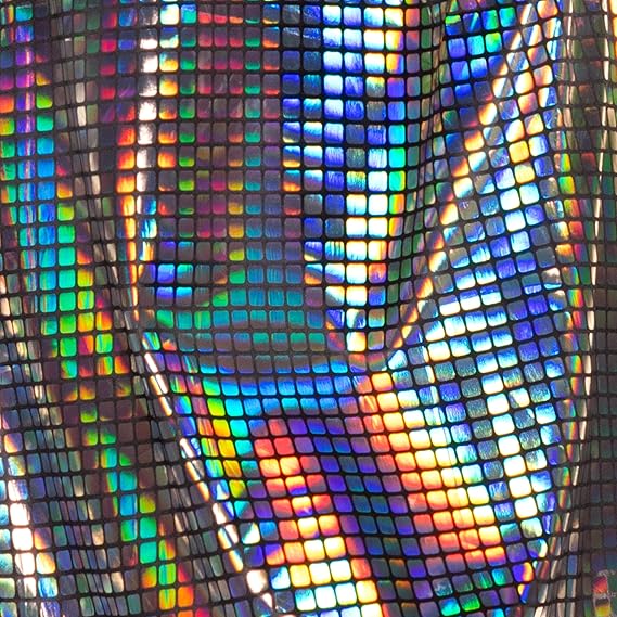 70s Hologram Mini Dress