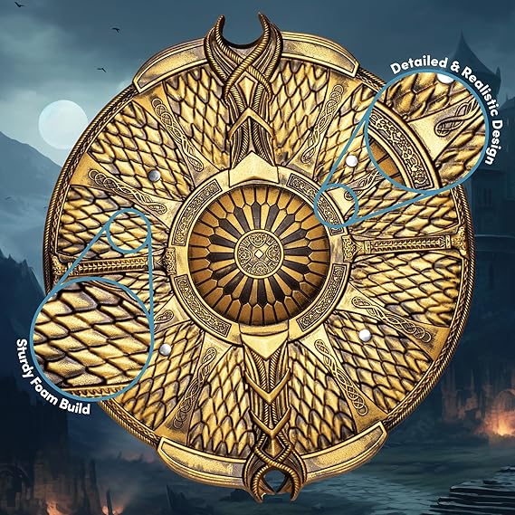 Gold Circle 20 Inch Foam Shield